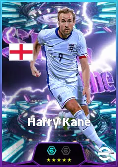 Harry Kane eFootball 2026 player card, 85 OVR CF