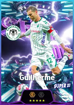 Guilherme eFootball 2026 player card, 81 OVR LB