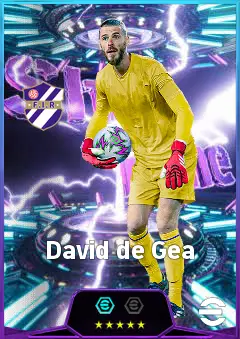 David de Gea eFootball 2026 player card, 83 OVR GK