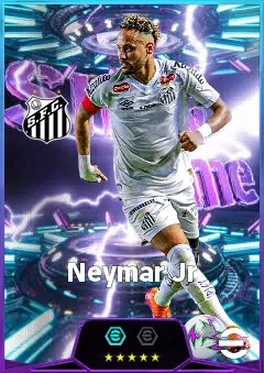 Neymar Jr eFootball 2026 player card, 84 OVR AMF