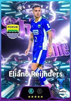 Eliano Reijnders eFootball 2026 player card, 83 OVR LB