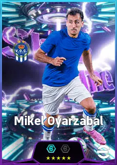 Mikel Oyarzabal eFootball 2026 player card, 83 OVR CF