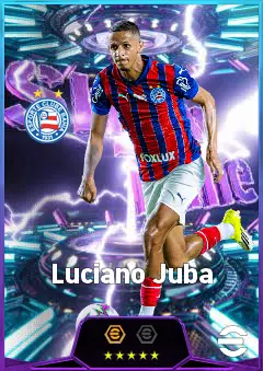 Luciano Juba eFootball 2026 player card, 82 OVR LB