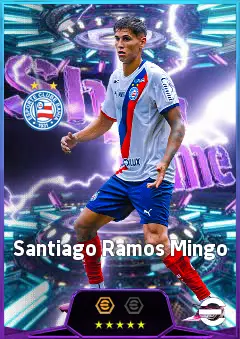 Santiago Ramos Mingo eFootball 2026 player card, 81 OVR CB