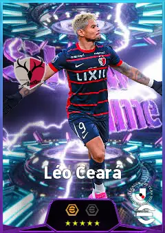 Léo Ceará eFootball 2026 player card, 82 OVR CF