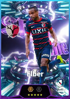 Élber eFootball 2026 player card, 80 OVR LMF