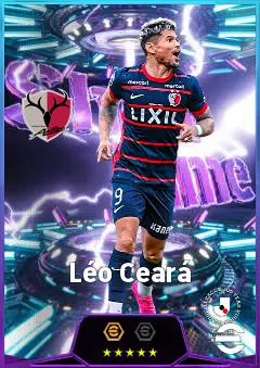 Léo Ceará eFootball 2026 player card, 82 OVR CF
