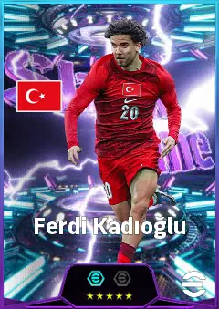 Ferdi Kadıoğlu eFootball 2026 player card, 84 OVR LB