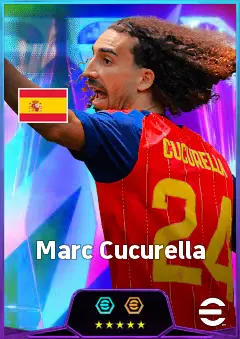 Marc Cucurella eFootball 2026 player card, 86 OVR LB