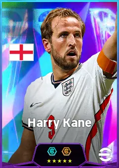 Harry Kane eFootball 2026 player card, 87 OVR CF