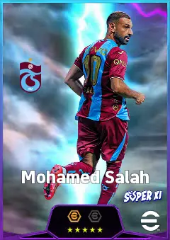 Mohamed Salah eFootball 2026 player card, 83 OVR AMF