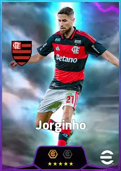 Jorginho eFootball 2026 player card, 82 OVR DMF