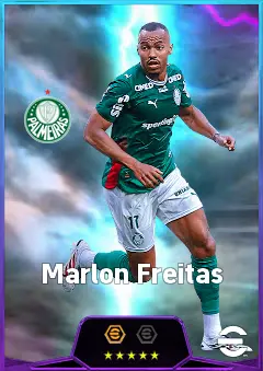 Marlon Freitas eFootball 2026 player card, 83 OVR CMF