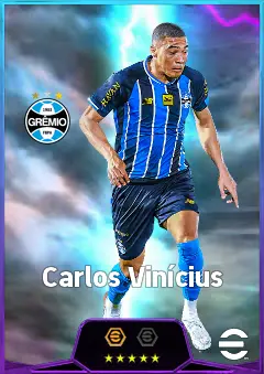 Carlos Vinícius eFootball 2026 player card, 82 OVR CF