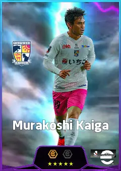 Murakoshi Kaiga eFootball 2026 player card, 82 OVR LMF