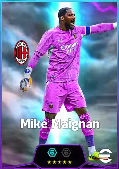 Mike Maignan eFootball 2026 player card, 83 OVR GK