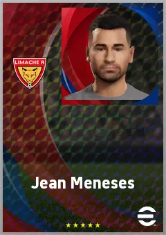 Jean Meneses eFootball 2026 player card, 73 OVR LWF