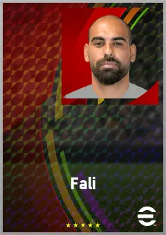 Fali eFootball 2026 player card, 69 OVR CB