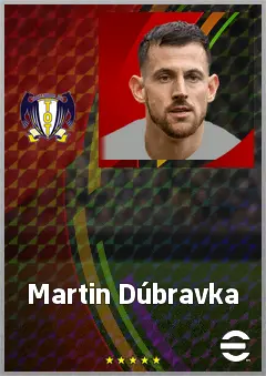 Martin Dúbravka eFootball 2026 player card, 75 OVR GK