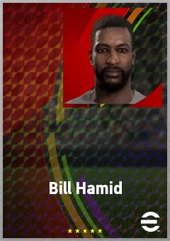 Bill Hamid eFootball 2026 player card, 71 OVR GK