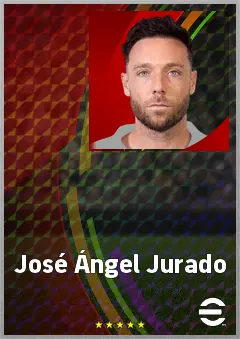 José Ángel Jurado eFootball 2026 player card, 68 OVR DMF