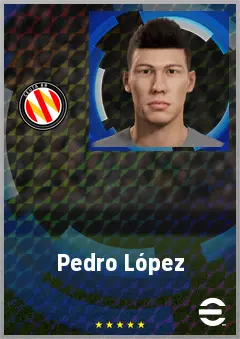 Pedro López eFootball 2026 player card, 69 OVR GK