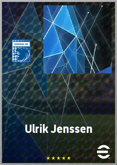 Ulrik Jenssen eFootball 2026 player card, 70 OVR CB