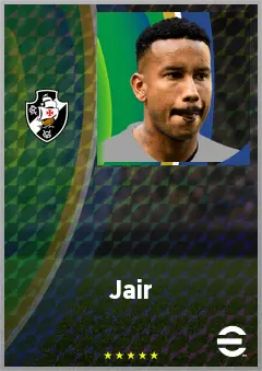 Jair eFootball 2026 player card, 73 OVR DMF