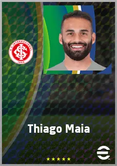Thiago Maia eFootball 2026 player card, 73 OVR DMF