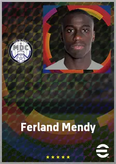 Ferland Mendy eFootball 2026 player card, 77 OVR LB