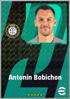 Antonin Bobichon eFootball 2026 player card, 69 OVR CMF