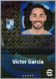 Víctor García eFootball 2026 player card, 69 OVR LB