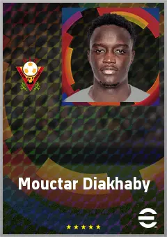 Mouctar Diakhaby eFootball 2026 player card, 73 OVR CB