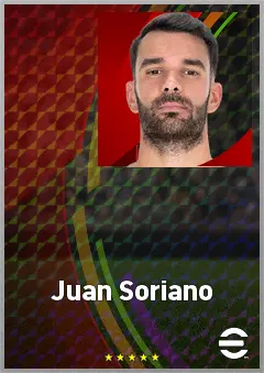 Juan Soriano eFootball 2026 player card, 72 OVR GK