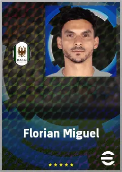 Florian Miguel eFootball 2026 player card, 71 OVR LB
