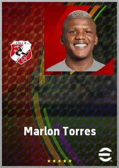 Marlon Torres eFootball 2026 player card, 73 OVR CB