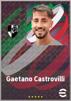 Gaetano Castrovilli eFootball 2026 player card, 73 OVR CMF