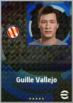 Guille Vallejo eFootball 2026 player card, 69 OVR GK