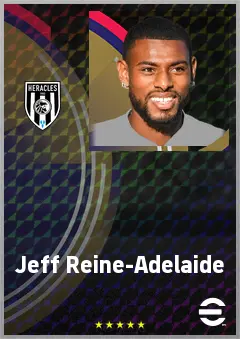 Jeff Reine-Adelaide eFootball 2026 player card, 70 OVR CMF