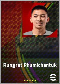 Rungrat Phumichantuk eFootball 2026 player card, 67 OVR RMF