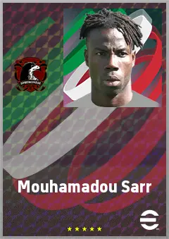 Mouhamadou Sarr eFootball 2026 player card, 71 OVR GK