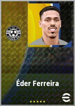 Éder Ferreira eFootball 2026 player card, 71 OVR CB