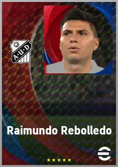 Raimundo Rebolledo eFootball 2026 player card, 69 OVR RB