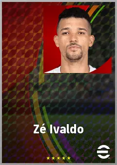 Zé Ivaldo eFootball 2026 player card, 72 OVR CB