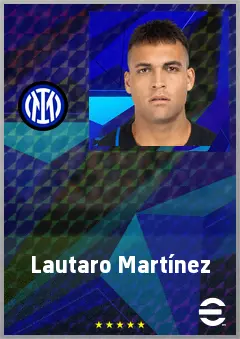 Lautaro Martínez eFootball 2026 player card, 81 OVR CF