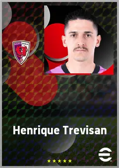 Henrique Trevisan eFootball 2026 player card, 69 OVR CB