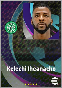 Kelechi Iheanacho eFootball 2026 player card, 73 OVR CF