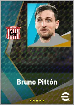 Bruno Pittón eFootball 2026 player card, 71 OVR LB