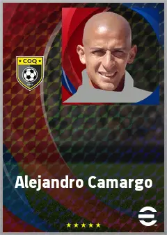 Alejandro Camargo eFootball 2026 player card, 72 OVR DMF