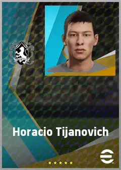 Horacio Tijanovich eFootball 2026 player card, 71 OVR LWF